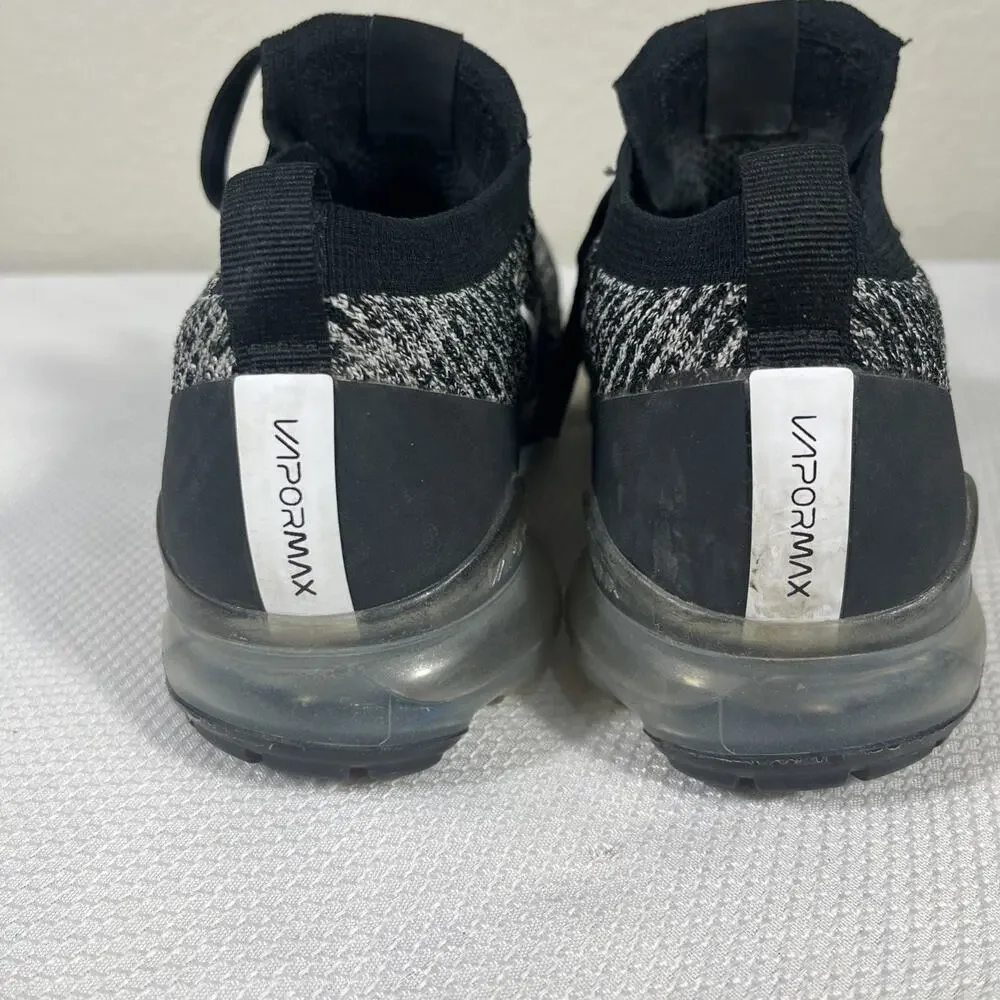 Nike‎ Air Vapormax Flyknit 3 Sneaker Women’s SZ 8.5 Black/White AJ6910-001 - Picture 6 of 13
